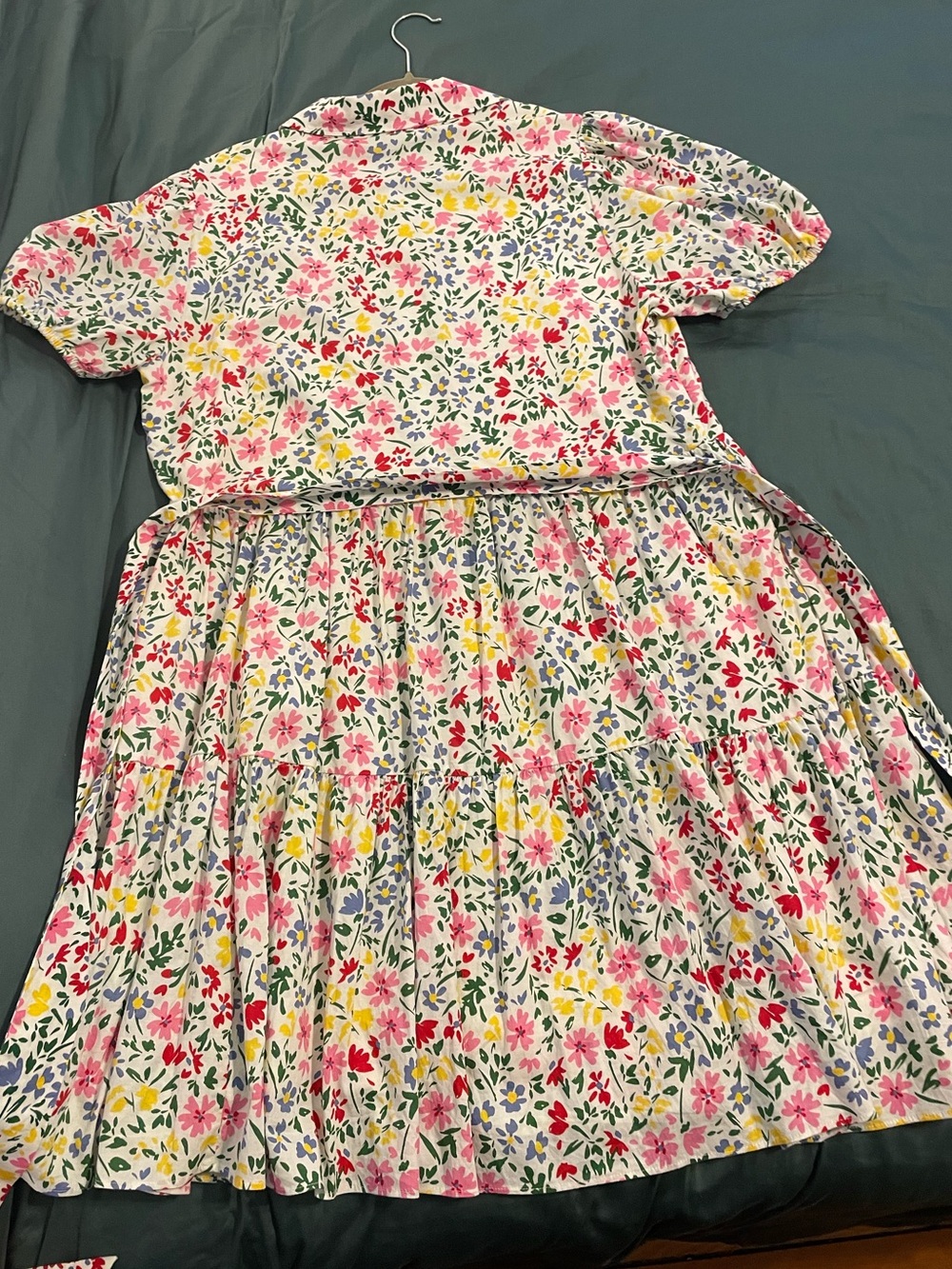 Kate Spade Shoreside Floral Shirtdress EUC XL - Picture 7 of 10